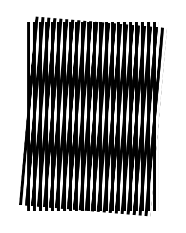 		a black lattice
	