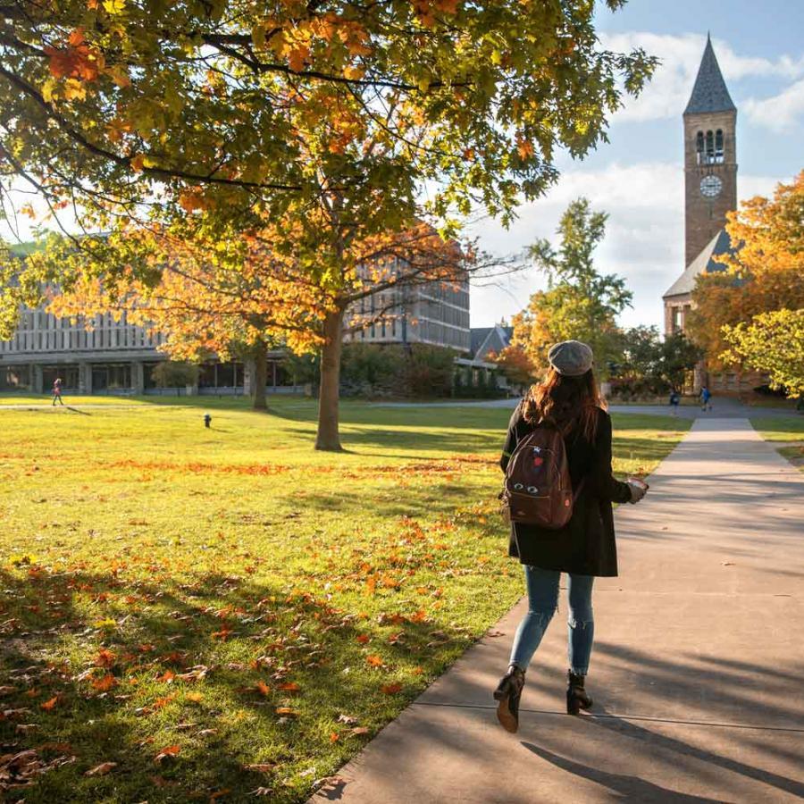 		student on Arts Quad
	