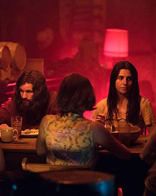 		 A scene from &quot;Charlie Says&quot; the movie showing Charles Manson
	