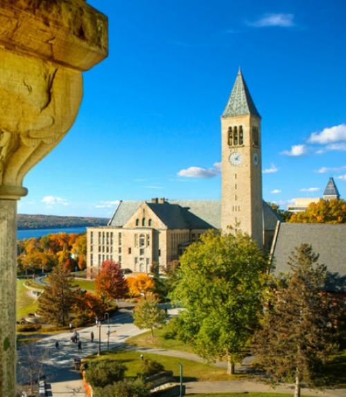 		 McGraw clock tower
	