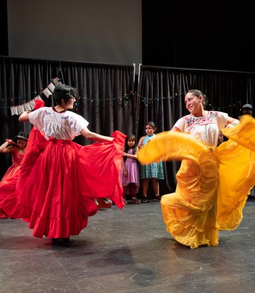  Performers during Habla/Speak 