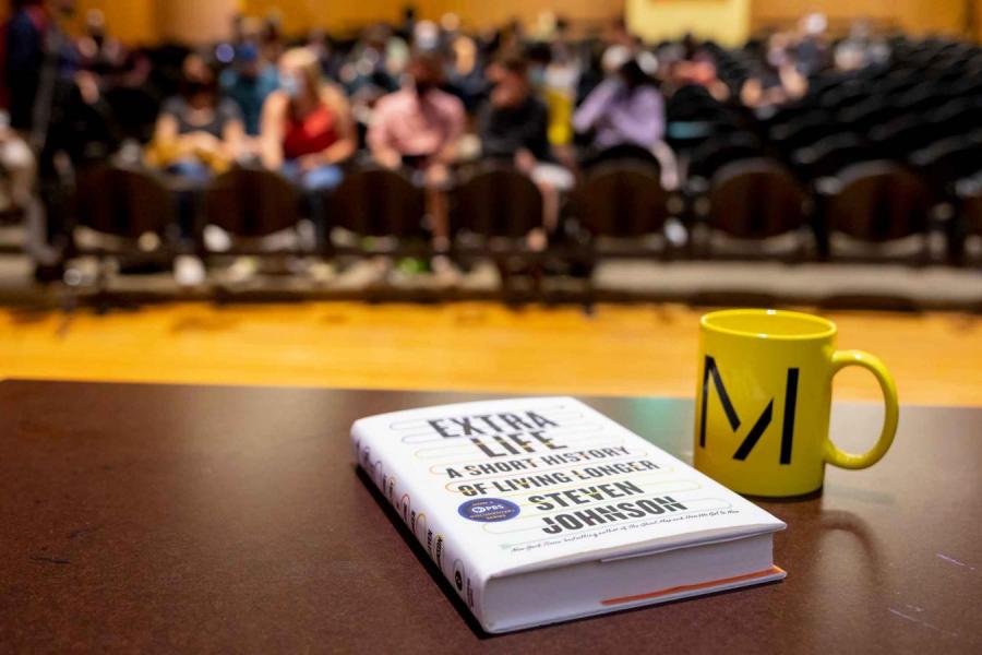 book and coffee mug